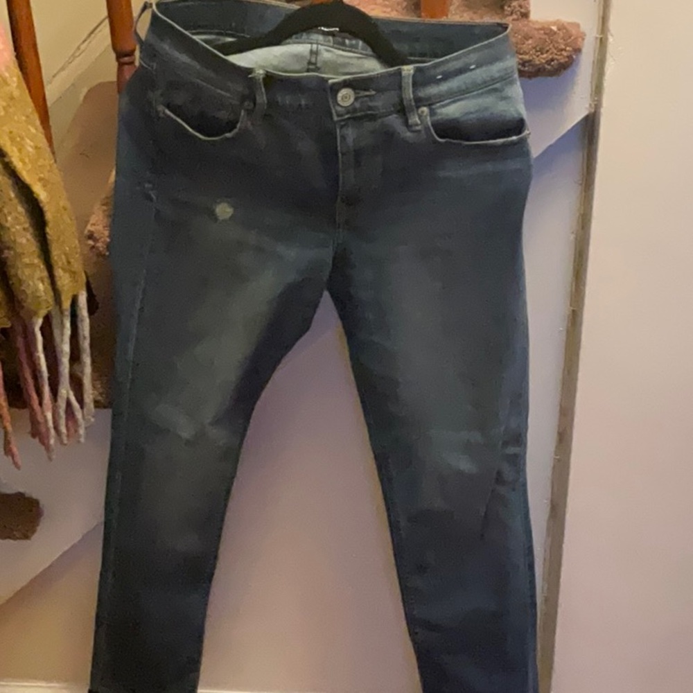Express mid rise jeans